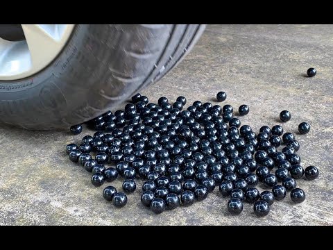 Crushing Crunchy & Soft Things by Car! Experiment CAR vs LIGHTERS, MARBLES, TOYS, CANDY