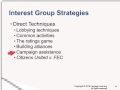 Interest Groups and Lobbying Regulations
