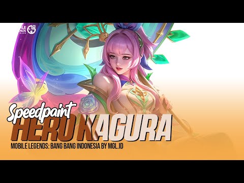 Speedpaint Kagura | Mobile Legends: Bang Bang Indonesia