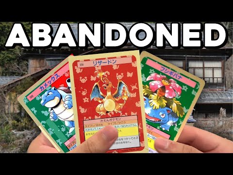 I Found Pokemon Cards In An Abandoned Japanese Home