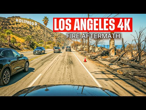 Los Angeles Fire Aftermath | PCH Drive After Reopening | 5 Months After LA Fires (No Commentary)