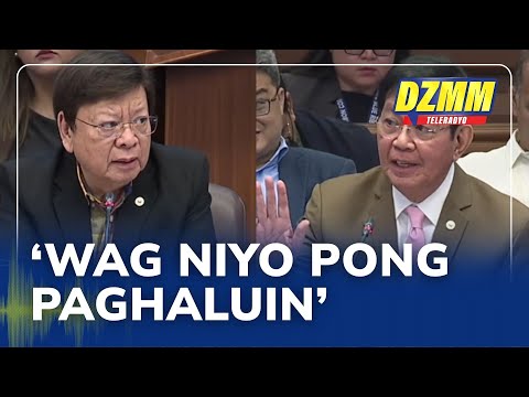 Marcoleta, Lacson clash on Senate probe over state witness program | (18 September 2025)