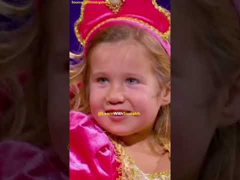 4-Year-Old KID Rejects Princess Dreams 🤯 | Best English Speeches #shortsvideos
