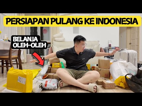 PACKING OLEH-OLEH SEBELUM BALIK KE INDONESIA
