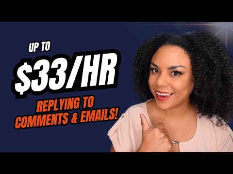 Work From Home Jobs Actually Hiring Reply To Comments, Answer Emails And More!