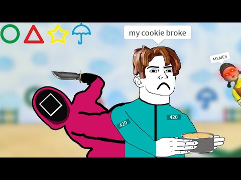 ROBLOX Squid Game (Funny Moments) (MEMES)