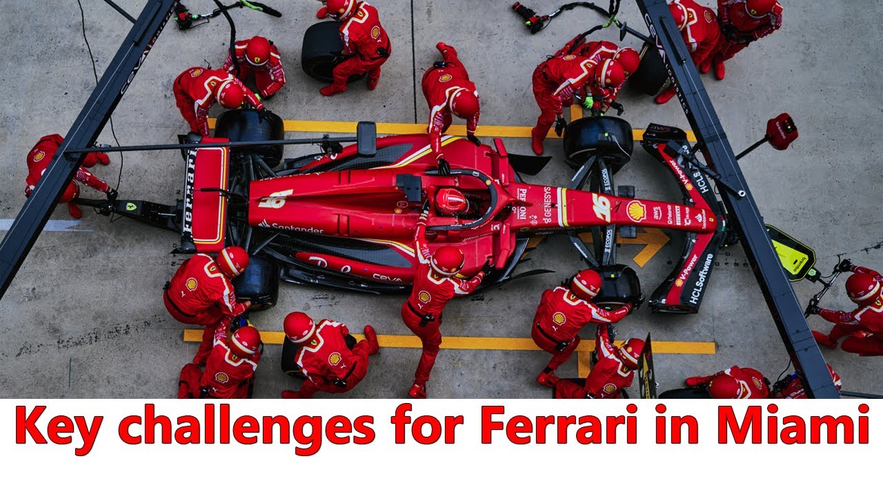 2024 F1 Miami GP Ferrari decides on SF24 downforce level and pays