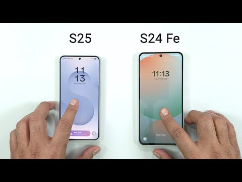 Samsung S25 vs Samsung S24 FE - SPEED TEST