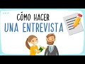 Guía para Realizar Entrevistas