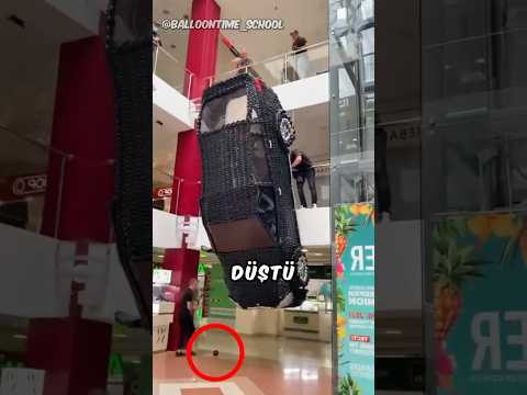 Balondan BMW Yapıp AVM'nin Ortasına Koymak