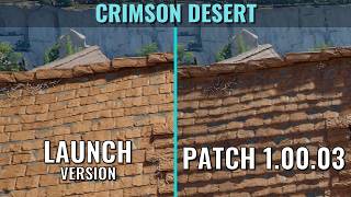 Crimson Desert - Patch 1.00.03 improves Ray Reconstruction - RTX 3070, RTX 5060 Ti 16GB - 1440p