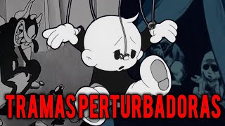 4 EPISODIOS de DIBUJOS ANIMADOS CLASICOS con TRAMAS PERTURBADORES
