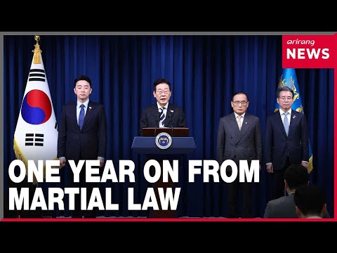 YouTube video thumbnail: One Year on From Martial Law Order
