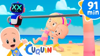 Bailando el limbo  🕺🏾🌴 y más canciones infantiles para bebés con Cleo y Cuquín