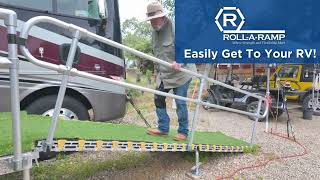 RVing Is Possible With A Mobility Device, Thanks To Roll-A-Ramp!