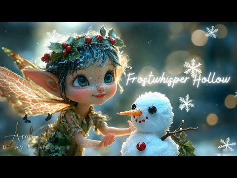 Frostwhisper Hollow, A Magical Christmas Fairy Elf Village