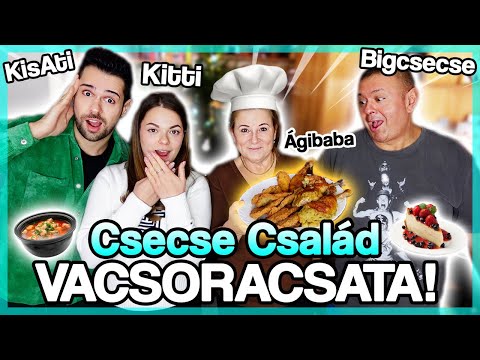 $ CSECSE CSALÁD VACSORACSATA 3. 🍔 Mindenki veszekszik!! 😡 $