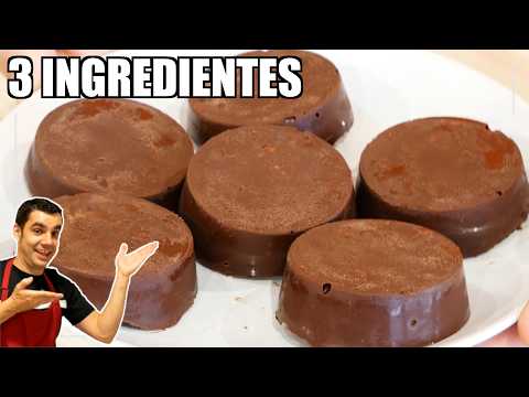 Estos DULCES de CHOCOLATE están arrasando: SIN HORNO y con solo 3 INGREDIENTES