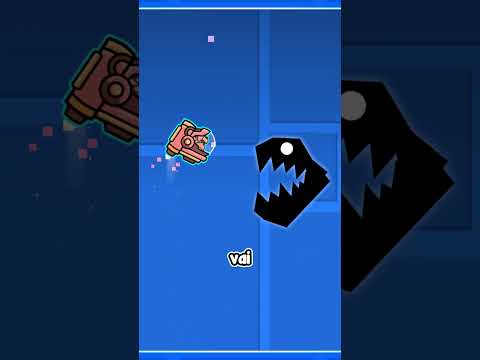 FASE IMPOSSÍVEL DE MORRER NO GEOMETRY DASH! - Die to Win #shorts #geometrydash #gd #games