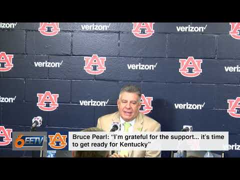 Bruce Pearl press conference after the victory against Ole Miss