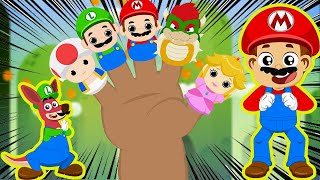 🎵 Mario Bros Finger Family y Más | Aprende a Cuidar el Planeta con Superzoo 🌍🦷🎨