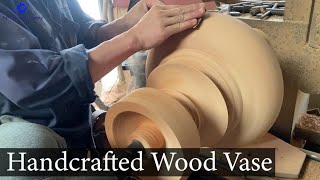 Turning Wood into Art – The Making of a Timeless Decorative Vase