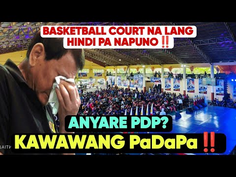 RALLY NG PDP PaDaPa SENATORS SA BASKETBALL COURT NA LANG GINAWA‼️ HINDI PA NAPUNO NU BA YAN⁉️