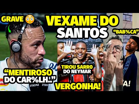 A ACUSAÇÃ0 GRAVÍSSIMA FEITA POR NEYMAR NA ENTREVISTA APÓS VEXAME DO SANTOS QUE DEIXOU JOGADOR PUT0