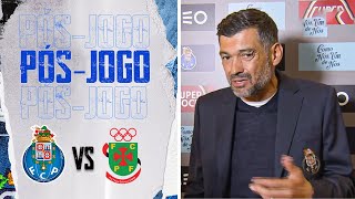 DECLARAÇÕES DE SÉRGIO CONCEIÇÃO APÓS VITÓRIA DE PORTO COM O PAÇOS DE FERREIRA