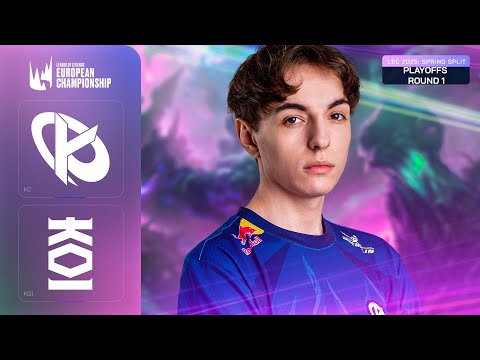 Karmine Corp vs KOI (LEC 2025 Spring Playoffs - Round 1)