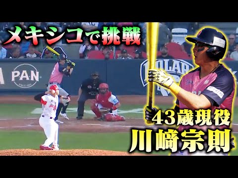 43歳現役・川﨑宗則…メキシコでの挑戦。