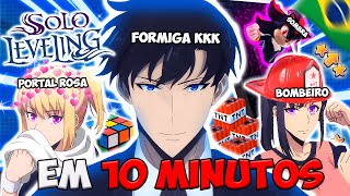 SOLO LEVELING 2 TEMPORADA EM 10 MINUTOS (PARÓDIA REDUBLAGEM)