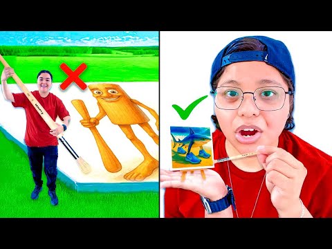 EL MEJOR DIBUJO GIGANTE VS PEQUEÑO DE LOS ITALIAN BRAINROT GANA $1,000 😱 | Pathofail