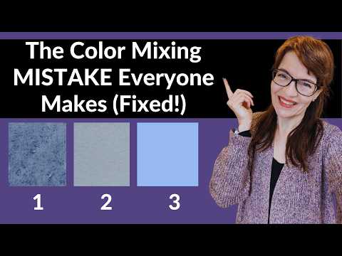 Watercolors: The Color Mixing Mistake Everyone Makes!