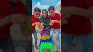Fake Banana Ban Gaya Real Banana 🍌😱😂🤣 | Funny Comedy Video #shorts