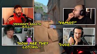 Streamers React to Sentinels vs Cloud9
