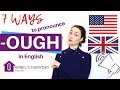 Understanding O U G H Pronunciations