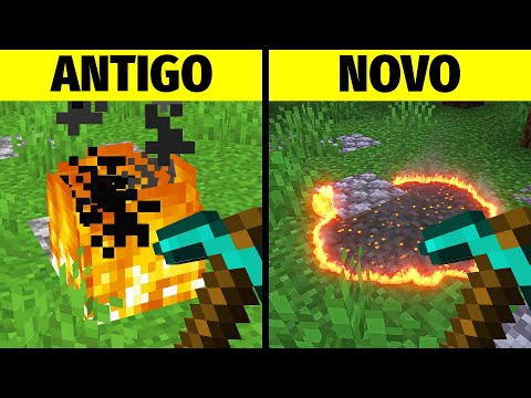 Testei FÍSICA REALISTA Ilegal no Minecraft