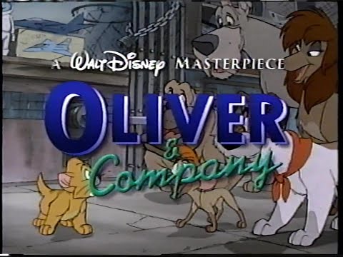 Oliver and Company - 1996 Masterpiece Collection VHS Trailer