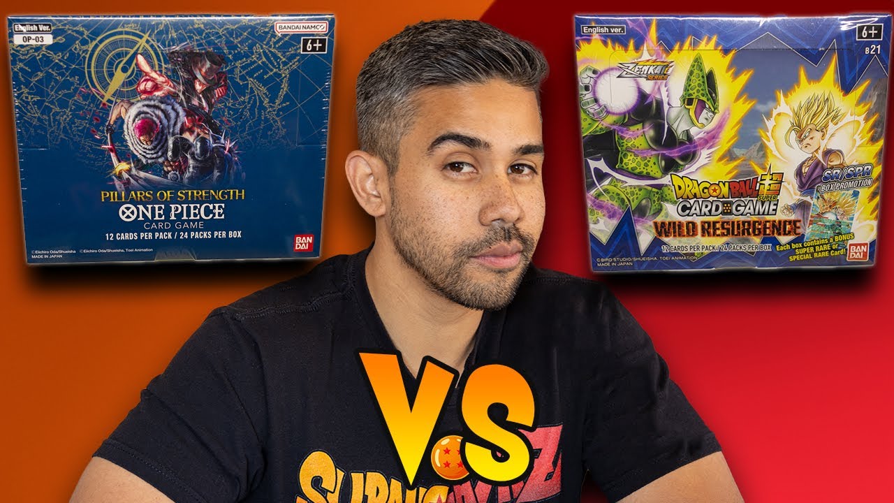 One Piece Vs Dragon Ball Super Unboxing!