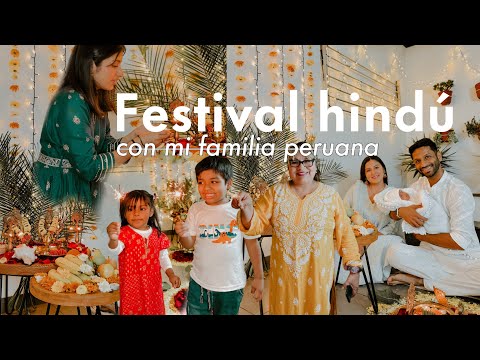 ¡Feliz año nuevo hindú! Un Diwali perfecto a lado de mi familia peruana 🪔✨ | Diwali 2024