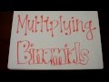 Multiplying and Distributing Binomials