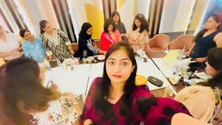 Aaj ki kitty party विदाई समारोह बन gya || family vlog || daily vlog #vlog #dailyvlog @Ratrascomedy 