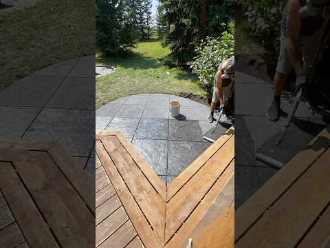 Diamond Wet Cuts 💎💦⚔️ #concrete #stampedconcrete #shorts