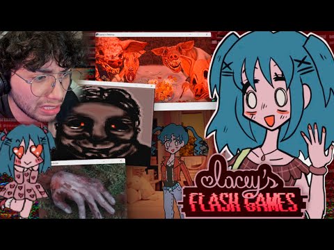 ESTOS SON los VERDADEROS JUEGOS de LACEY!! | Lacey's flashgames DEMO