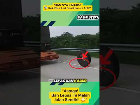 BAN NYA KABUR?! ๐ฑ Kok Bisa Lari Sendirian di Tol?!โ #shortvideo #shorts