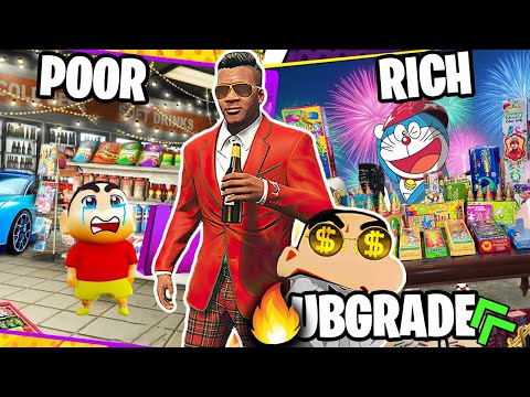 GTA5 : POOR TO RICH | SHINCHAN SHOPPING FOR DIWALI CELEBRATION IN GTA 5 | GTA 5 IN TAMIL