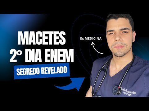 TODOS OS MEUS MACETES PARA GABARITAR O 2º DIA DO ENEM (MATEMÁTICA E NATUREZA)