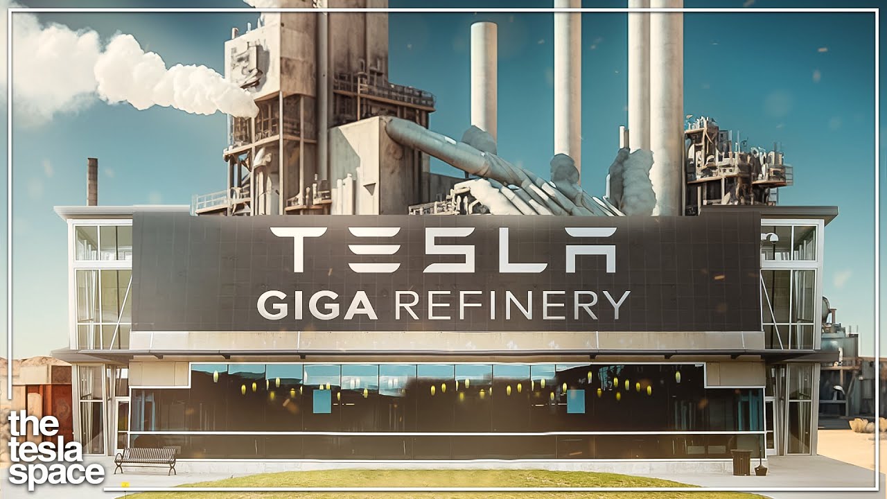 Tesla Announces New Lithium Giga Refinery!