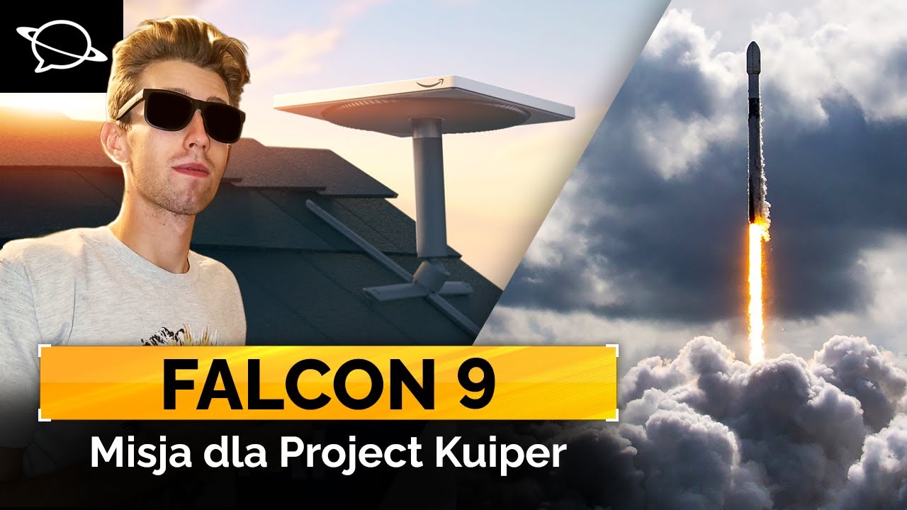 🔴 Start Falcona 9 z satelitami Amazona! (3. próba) | Project Kuiper KF-02